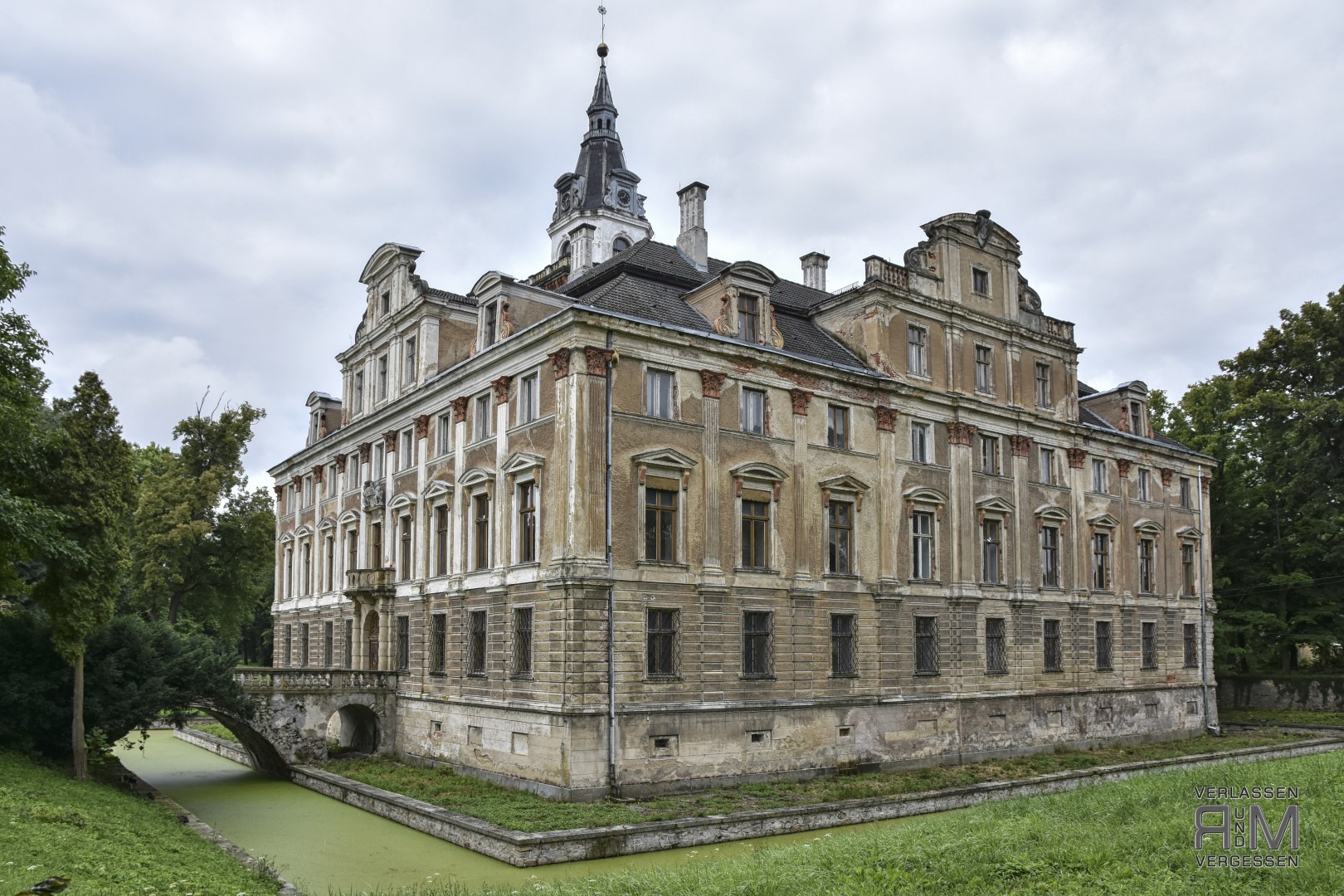 Barockschloss Rohnstock, Roztoka, Polen